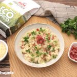 Arroz con jamón y queso. Un plato fácil y delicioso