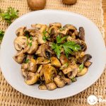 Champiñones al ajillo. Perfectos para una tapa