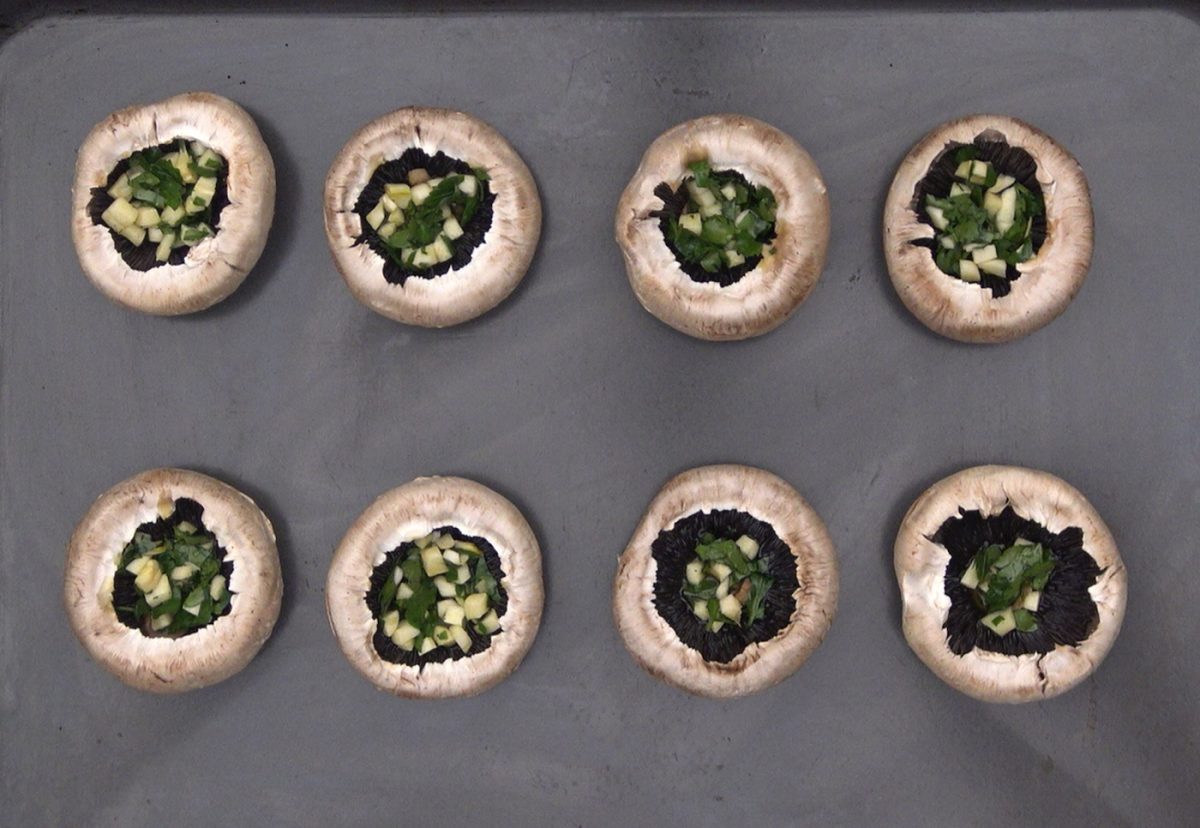 Champiñones al horno con ajo y perejil. Una receta sencilla y deliciosa