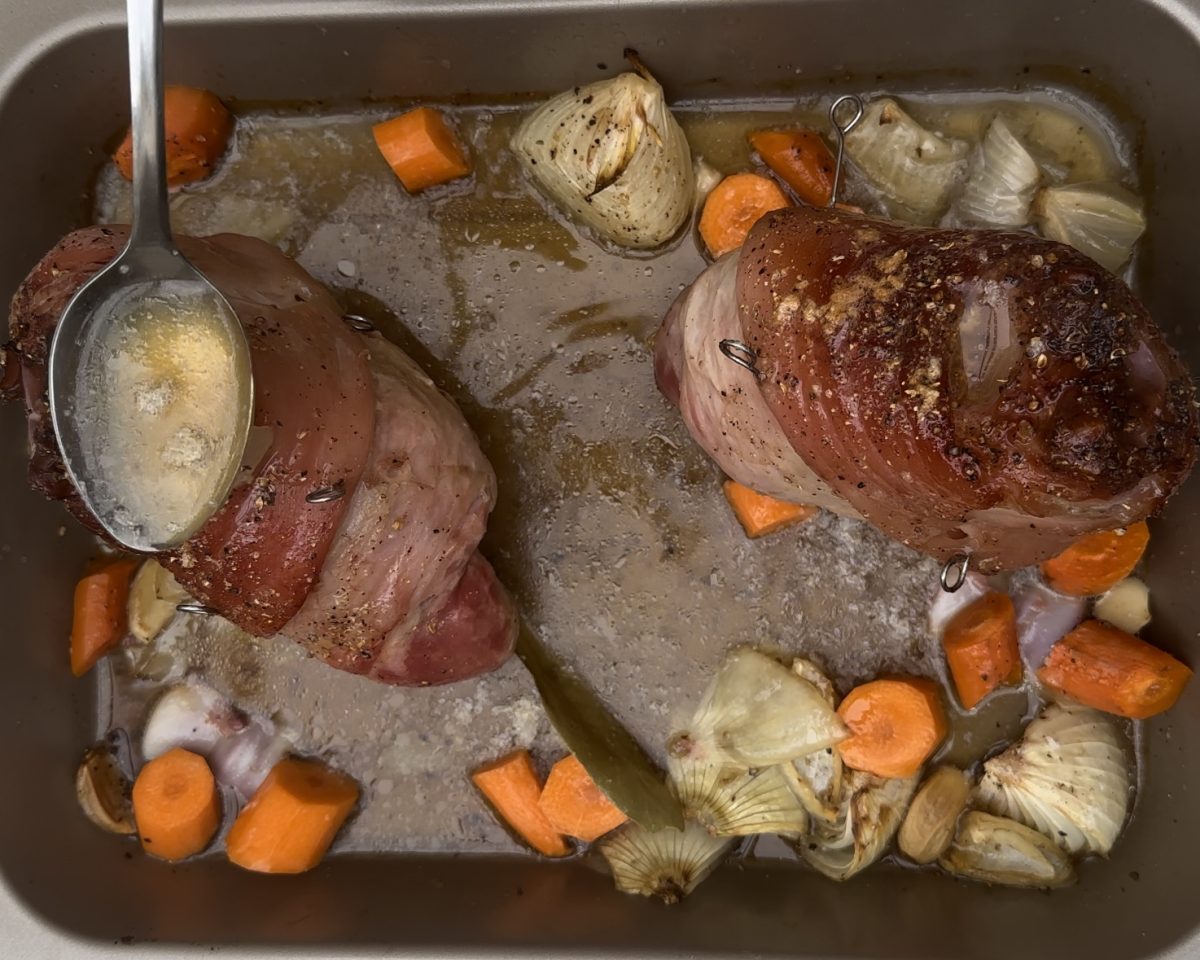 Codillo al horno. Un placer de la cocina tradicional