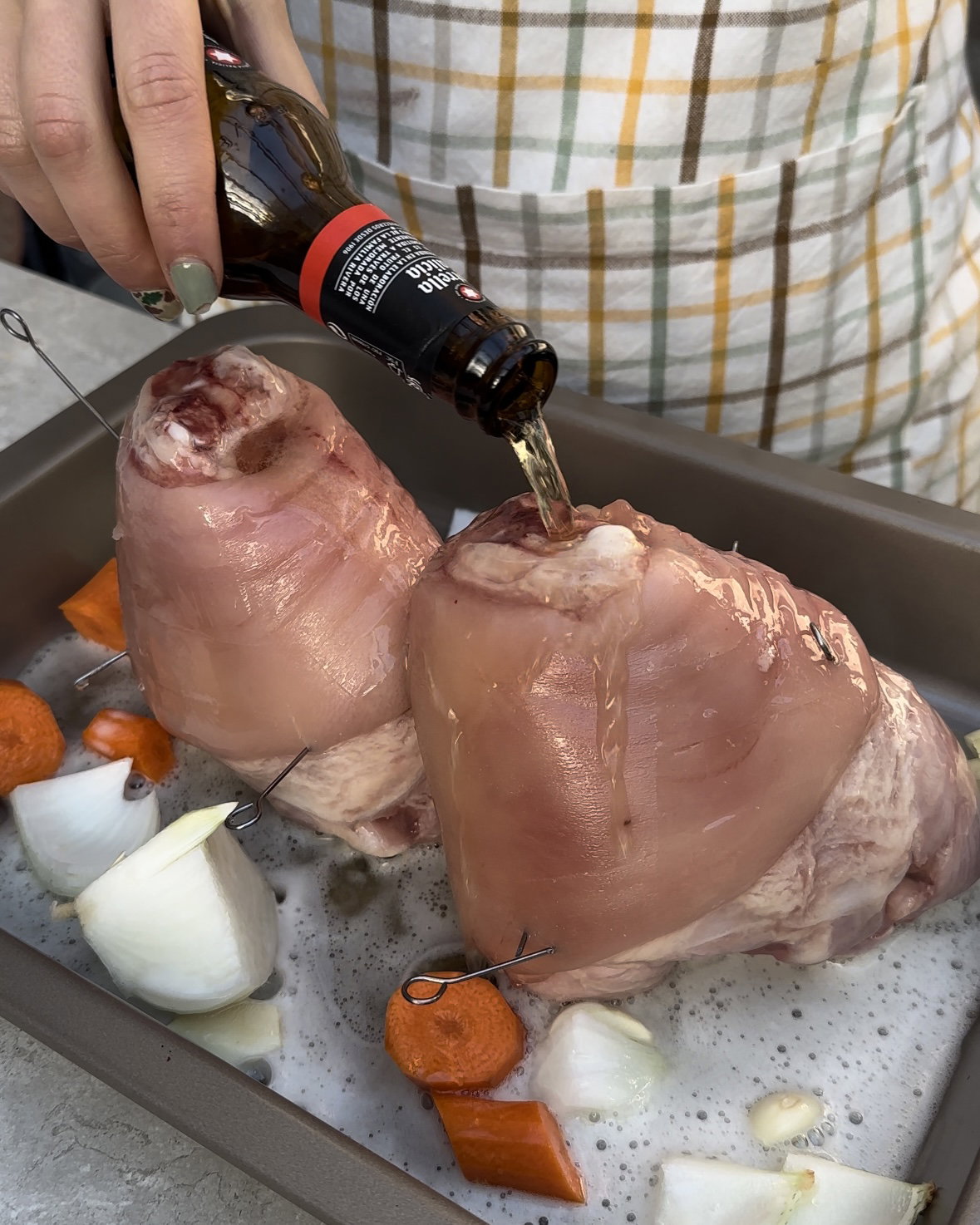 Codillo al horno. Un placer de la cocina tradicional