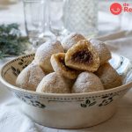 Cordiales murcianos. Dulce tradicional con almendra y limón