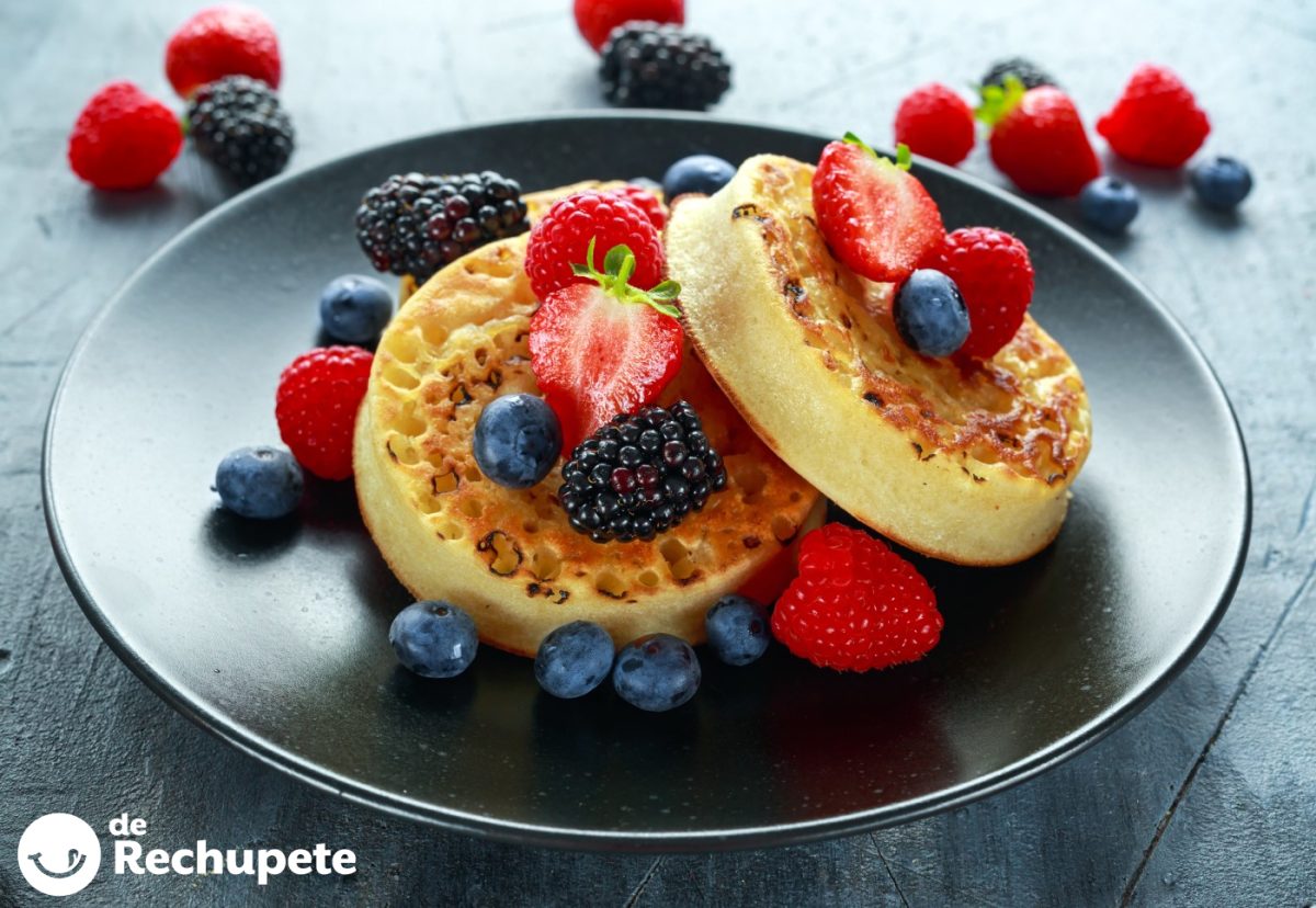 Crumpets. El clásico dulce inglés para tus desayunos