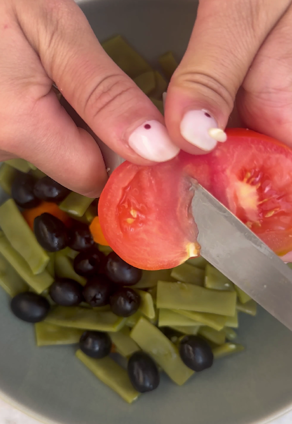 Cómo hacer una ensalada de judías verdes paso a paso
