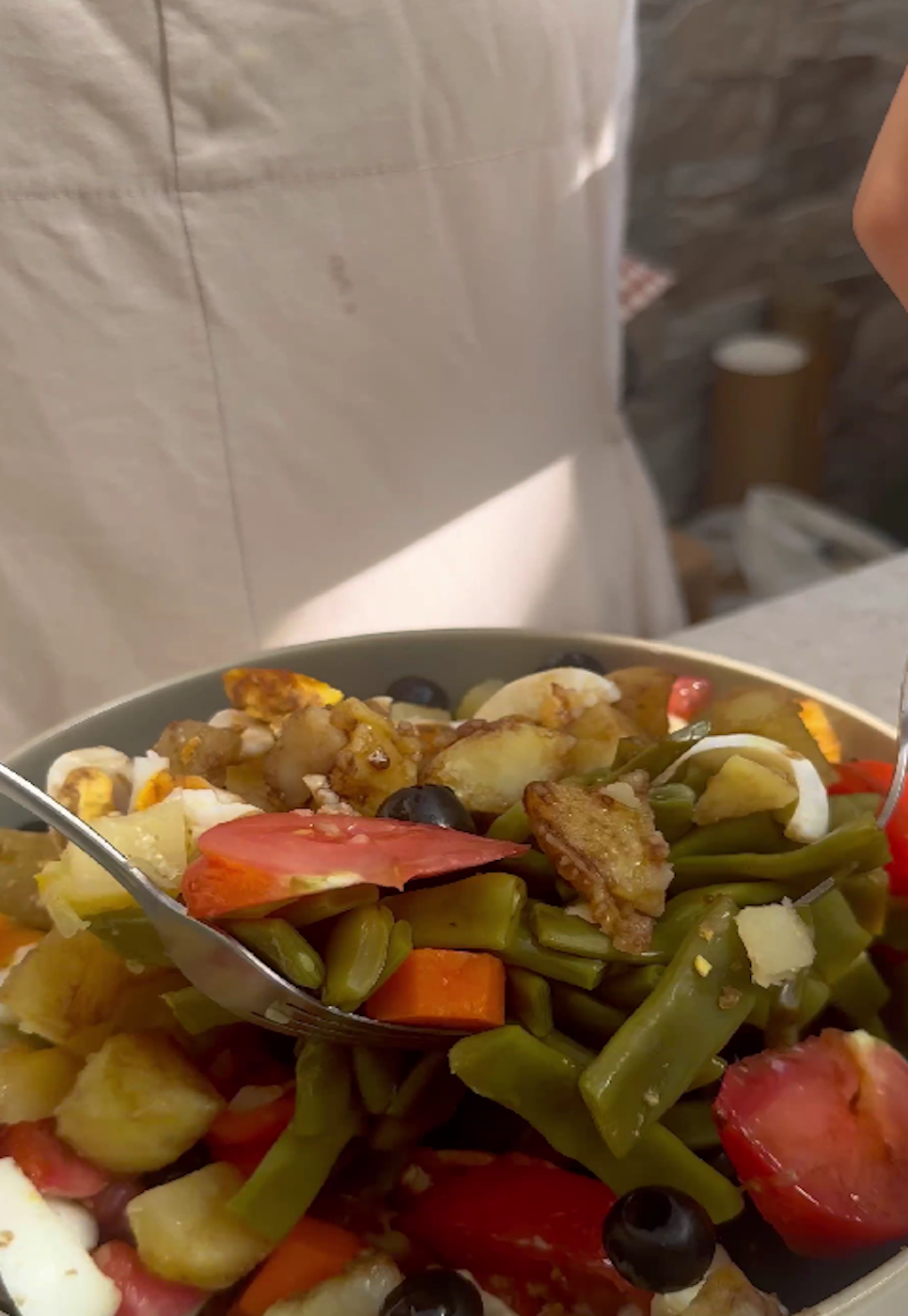 Cómo hacer una ensalada de judías verdes paso a paso