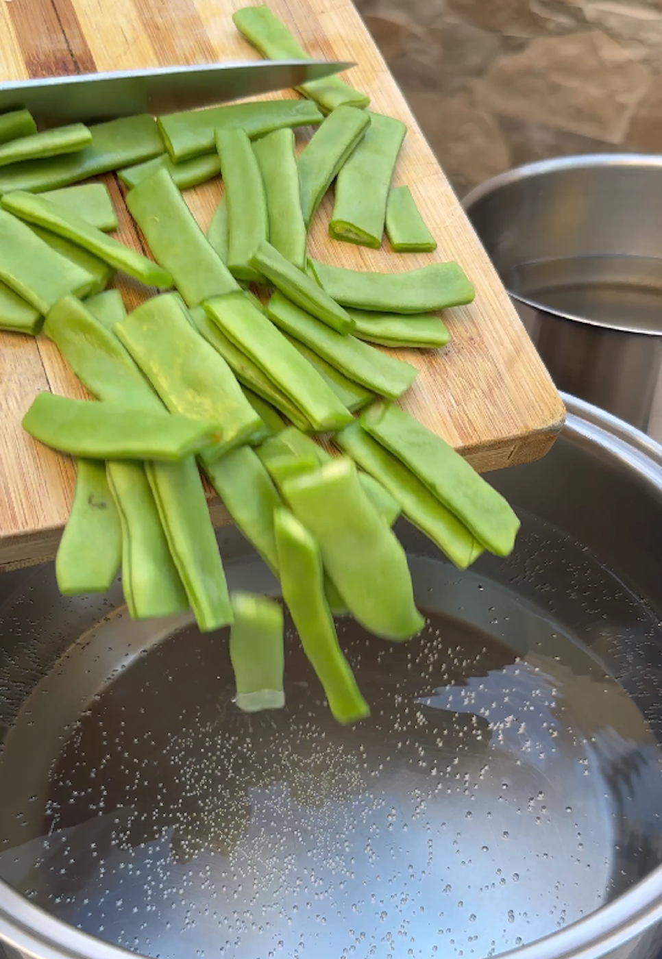 Cómo hacer una ensalada de judías verdes paso a paso