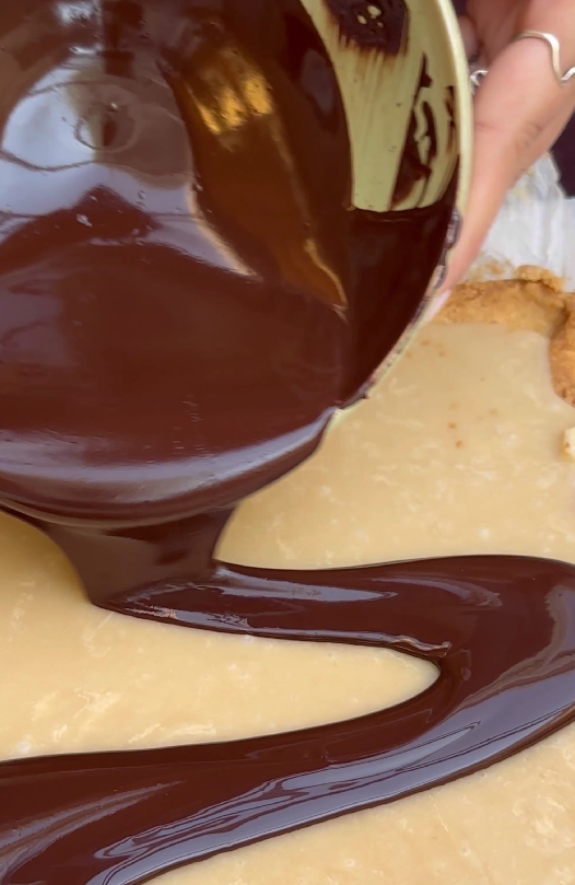 Millionaire's shortbread (galletas millonarias). Un dulce delicioso