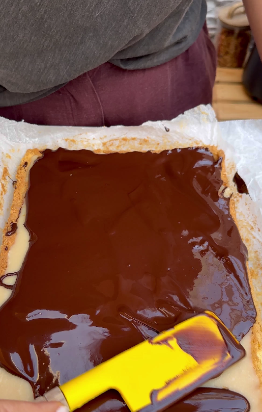 Millionaire's shortbread (galletas millonarias). Un dulce delicioso
