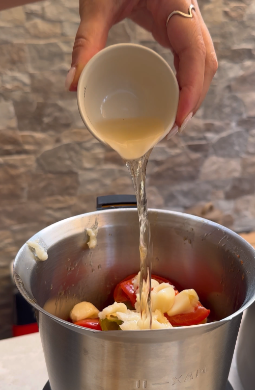 Gazpacho asado. Verduras al horno para un plato diferente