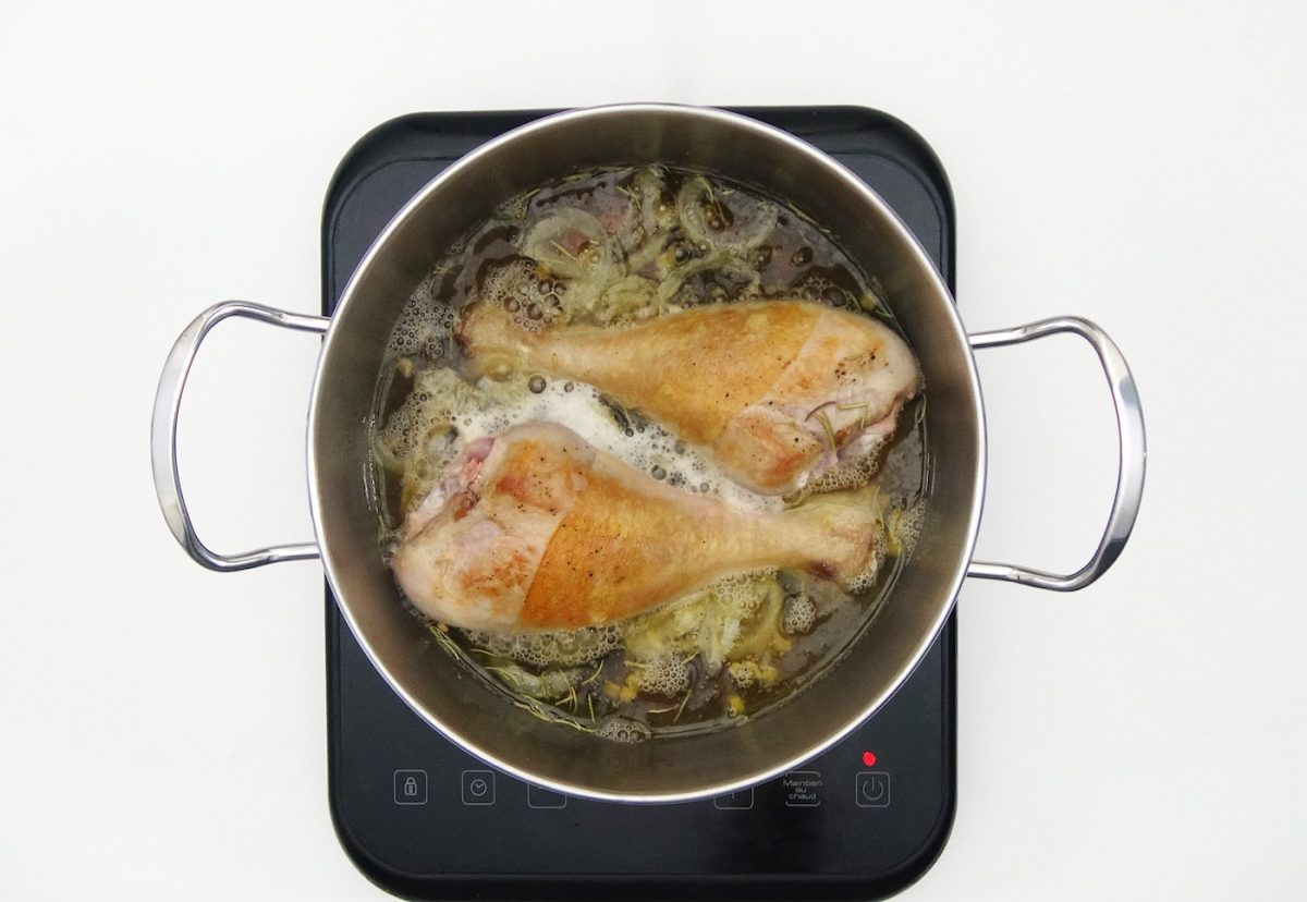 Muslos de pavo a la cerveza. Un guiso perfecto para tu menú