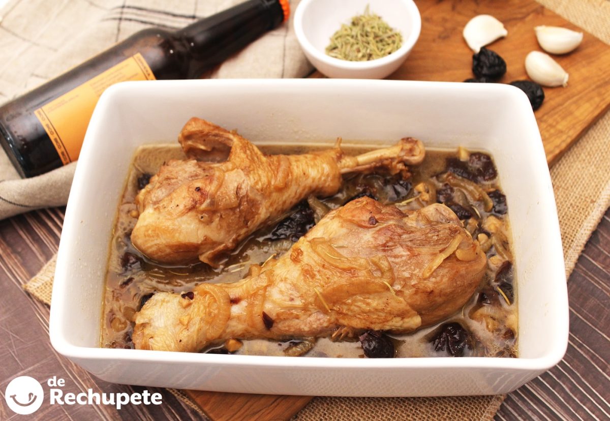 Muslos de pavo a la cerveza. Un guiso perfecto para tu menú