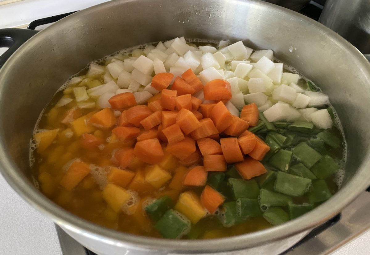 Olla de la plana. auténtica receta de cuchara