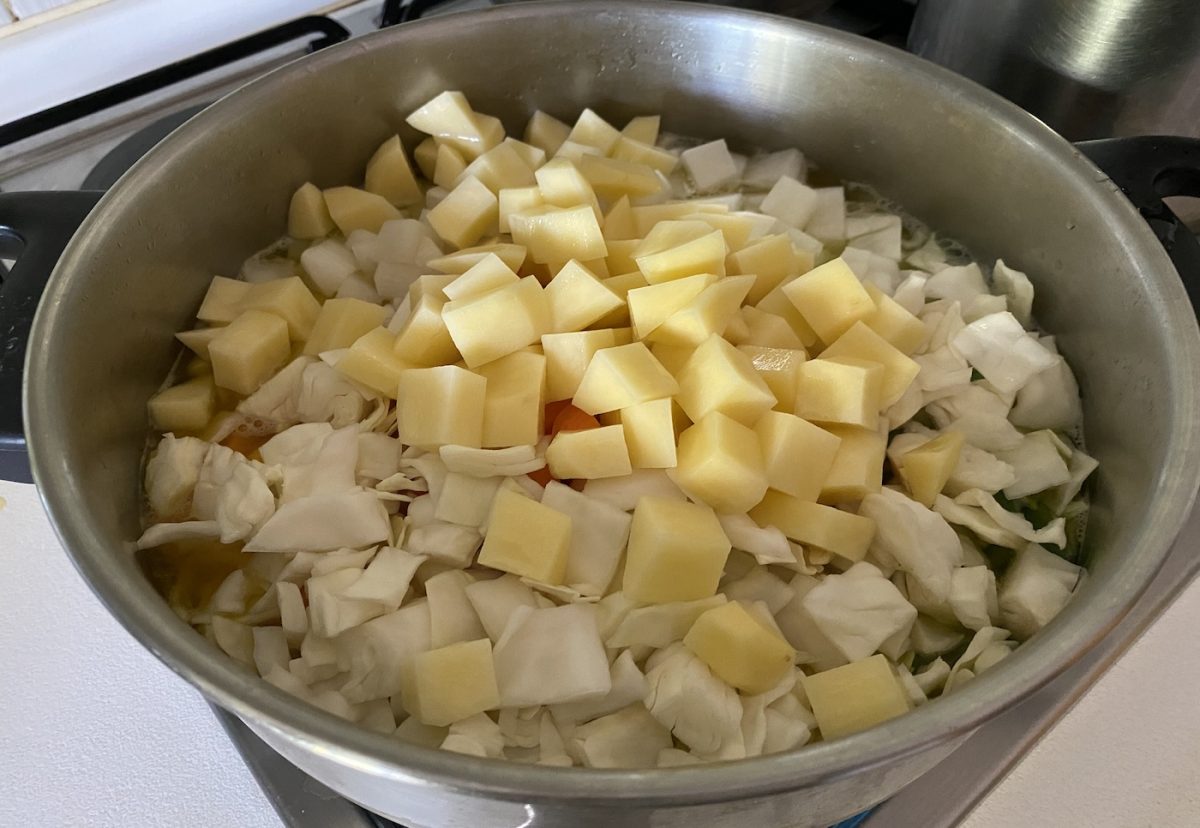 Olla de la plana. auténtica receta de cuchara