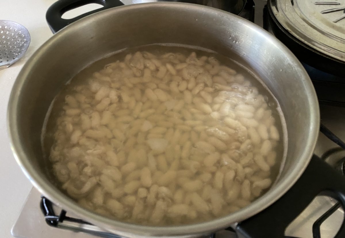 Olla de la plana. auténtica receta de cuchara