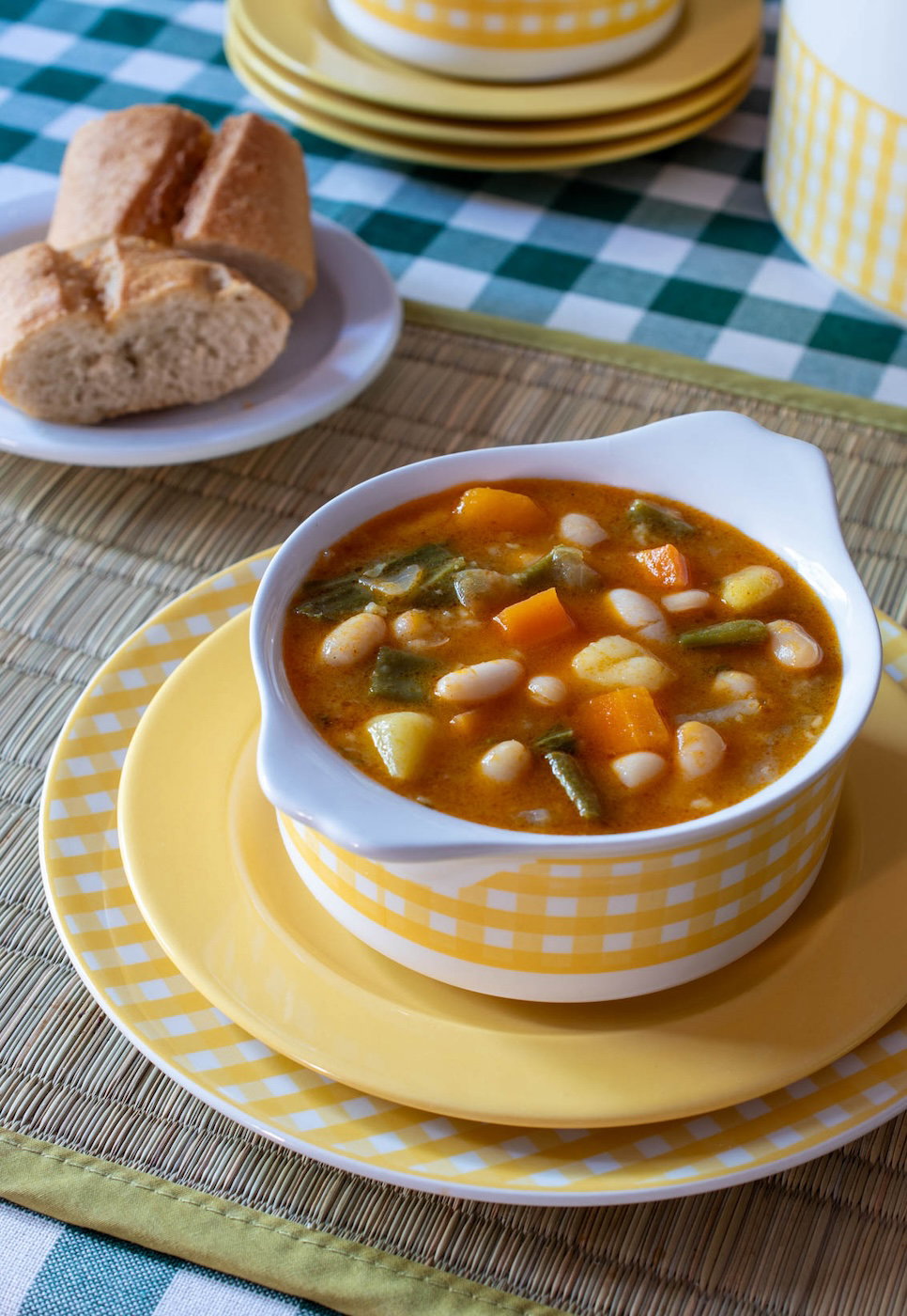 Olla de la plana. auténtica receta de cuchara