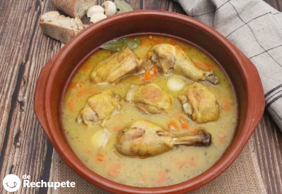 Pollo en salsa de la abuela. Sabor casero y tradicional
