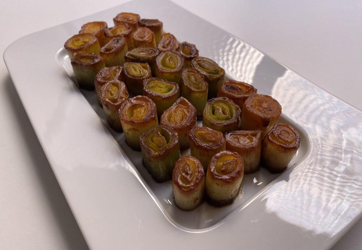 Puerros con miso. Un plato como guarnición o principal