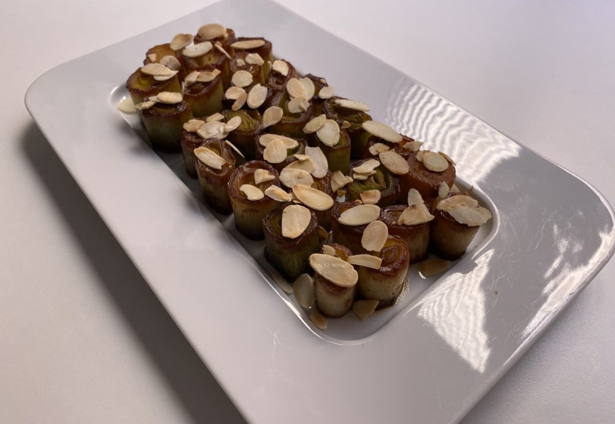 Puerros con miso. Un plato como guarnición o principal