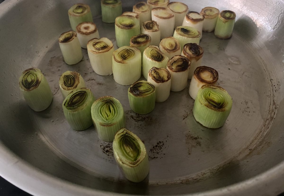 Puerros con miso. Un plato como guarnición o principal