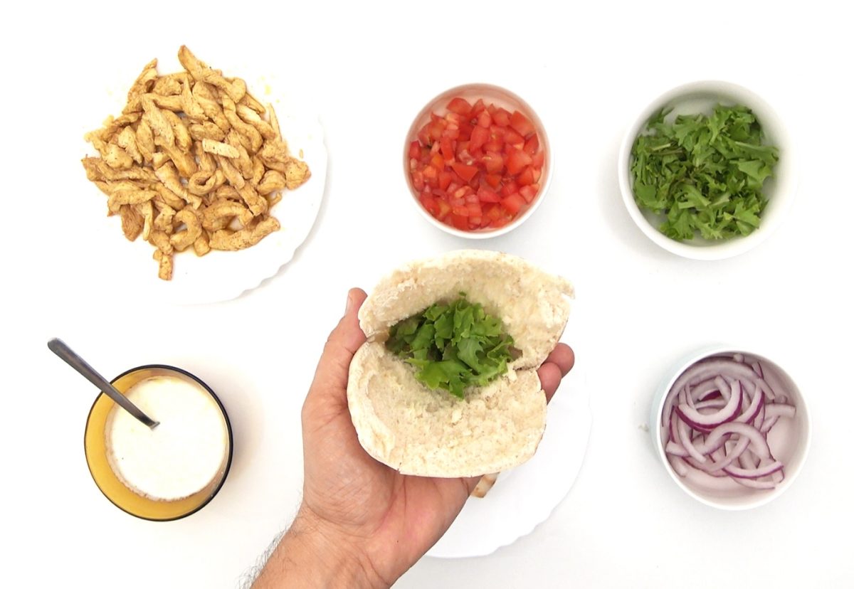 Shawarma de pollo