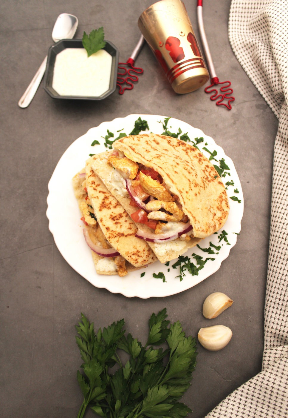 Shawarma de pollo