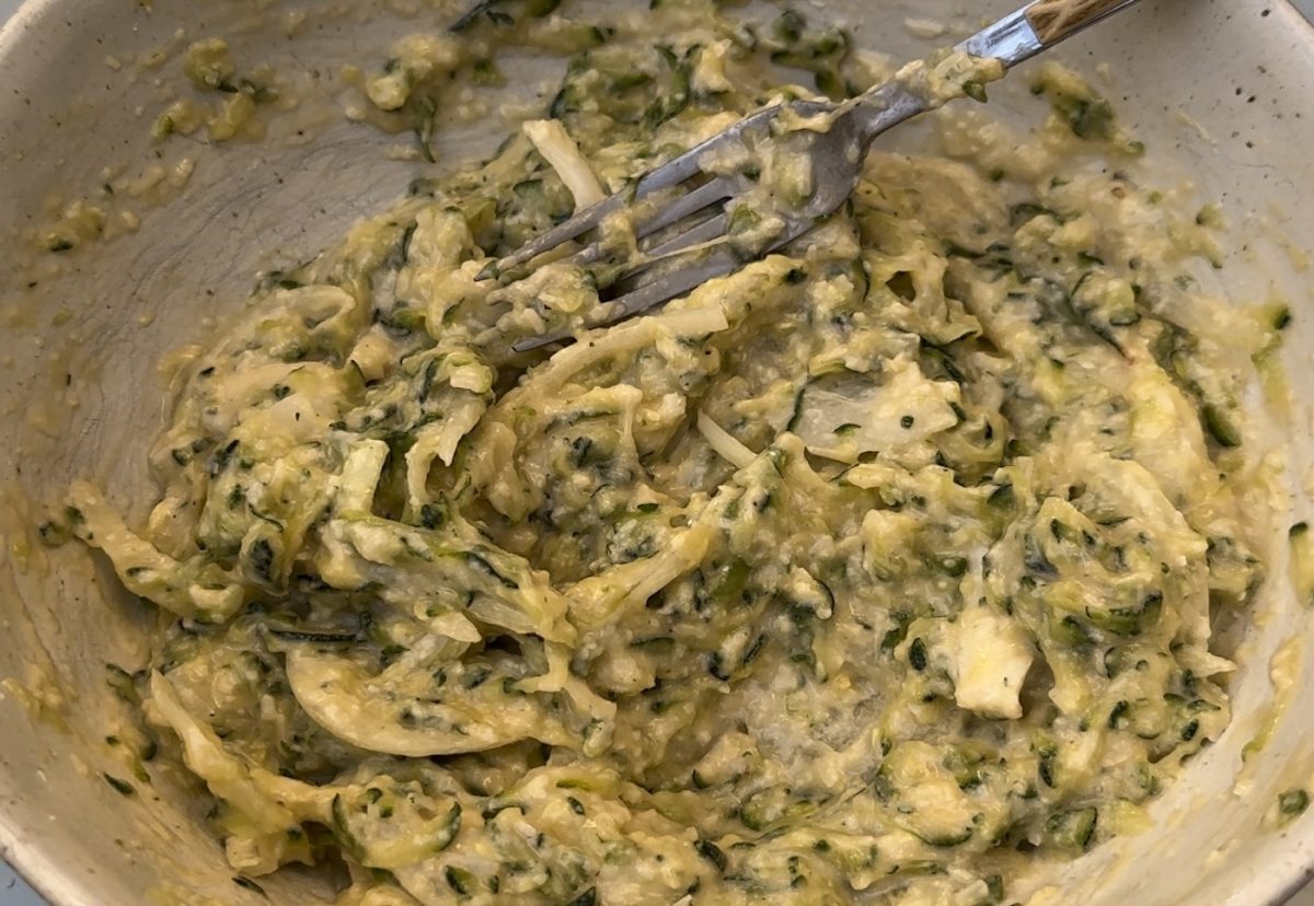 Tortitas de calabacín paso a paso y muy fácil