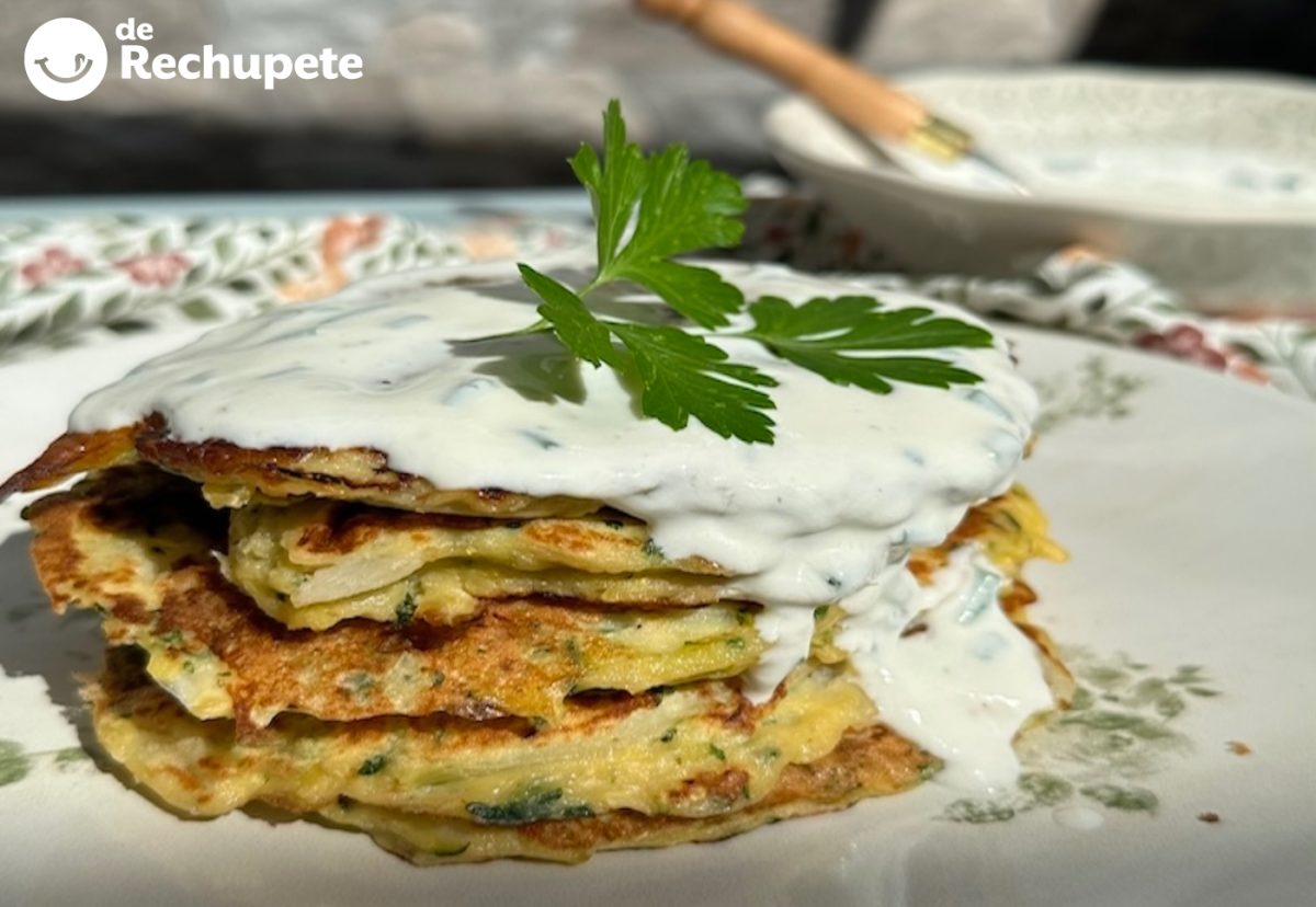 Tortitas de calabacín paso a paso. Una receta rápida y sencilla