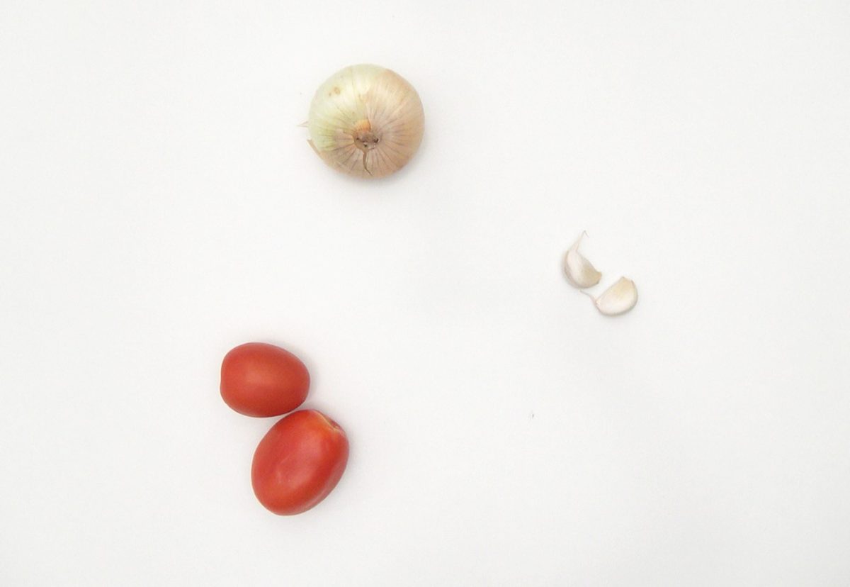 Zorongollo extremeño. La ensalada tradicional con pimientos asados