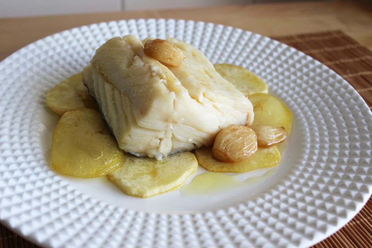bacalao confitado paso6