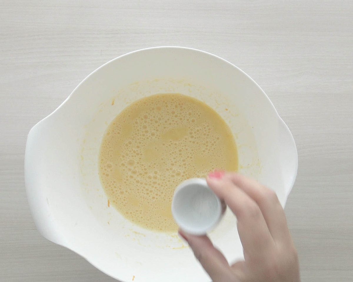 bizcocho de yogur con naranja paso 11