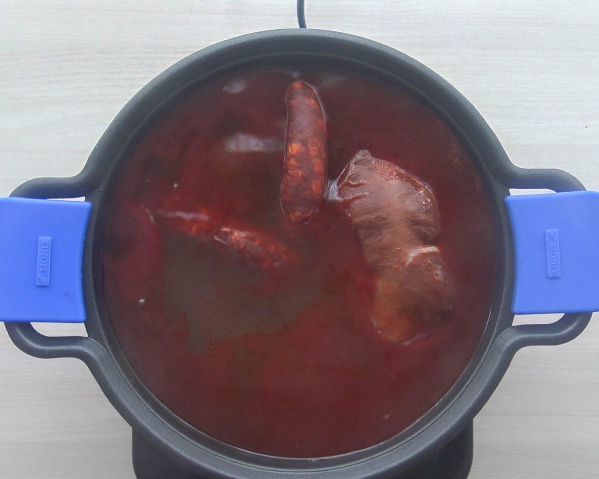 botillo con patatas y grelos paso 4