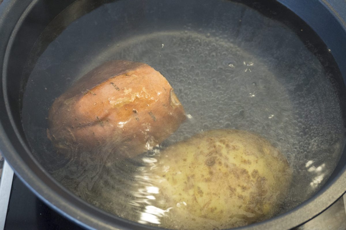 buñuelos de patata paso 2