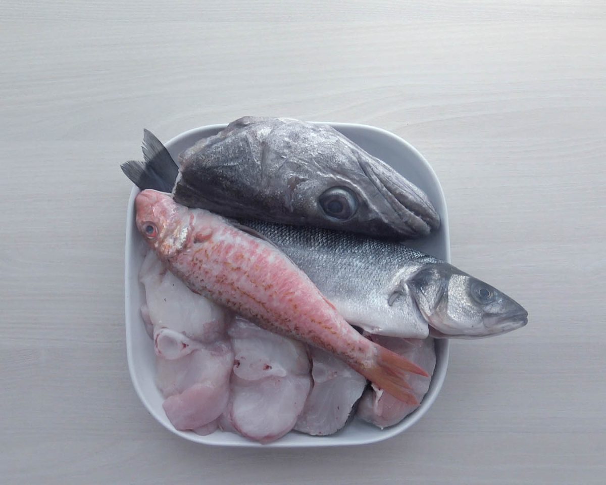 caldeirada de pescado paso 1