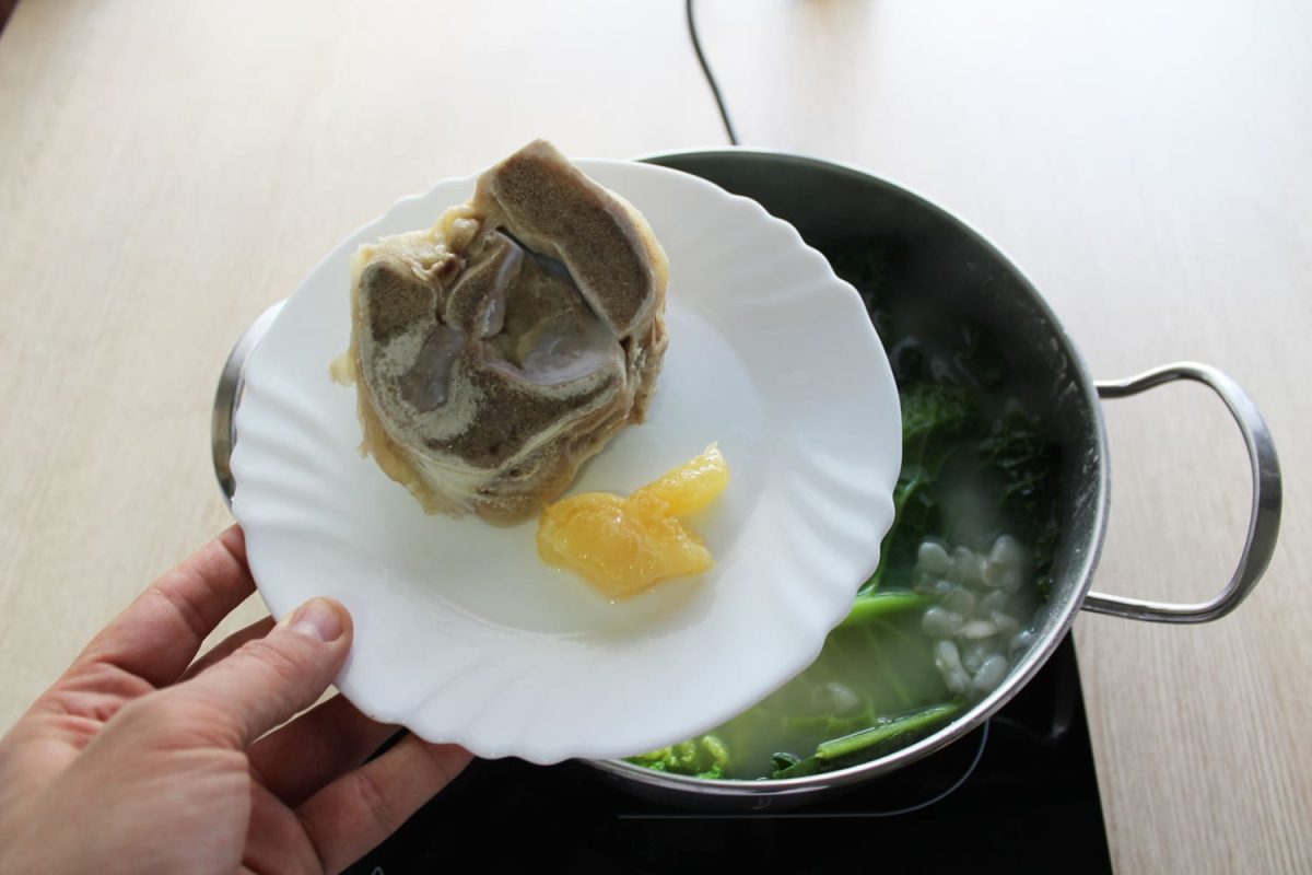 caldo de gloria paso 10
