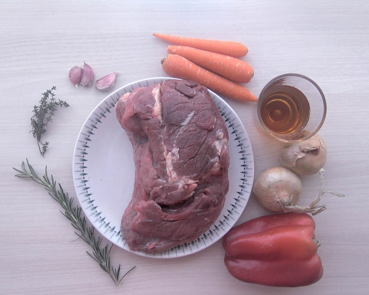 carne asada al horno paso 1