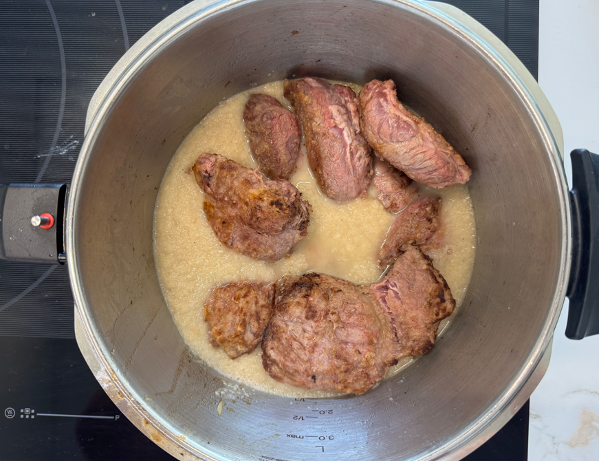 Cómo hacer carrilleras de cerdo en olla exprés