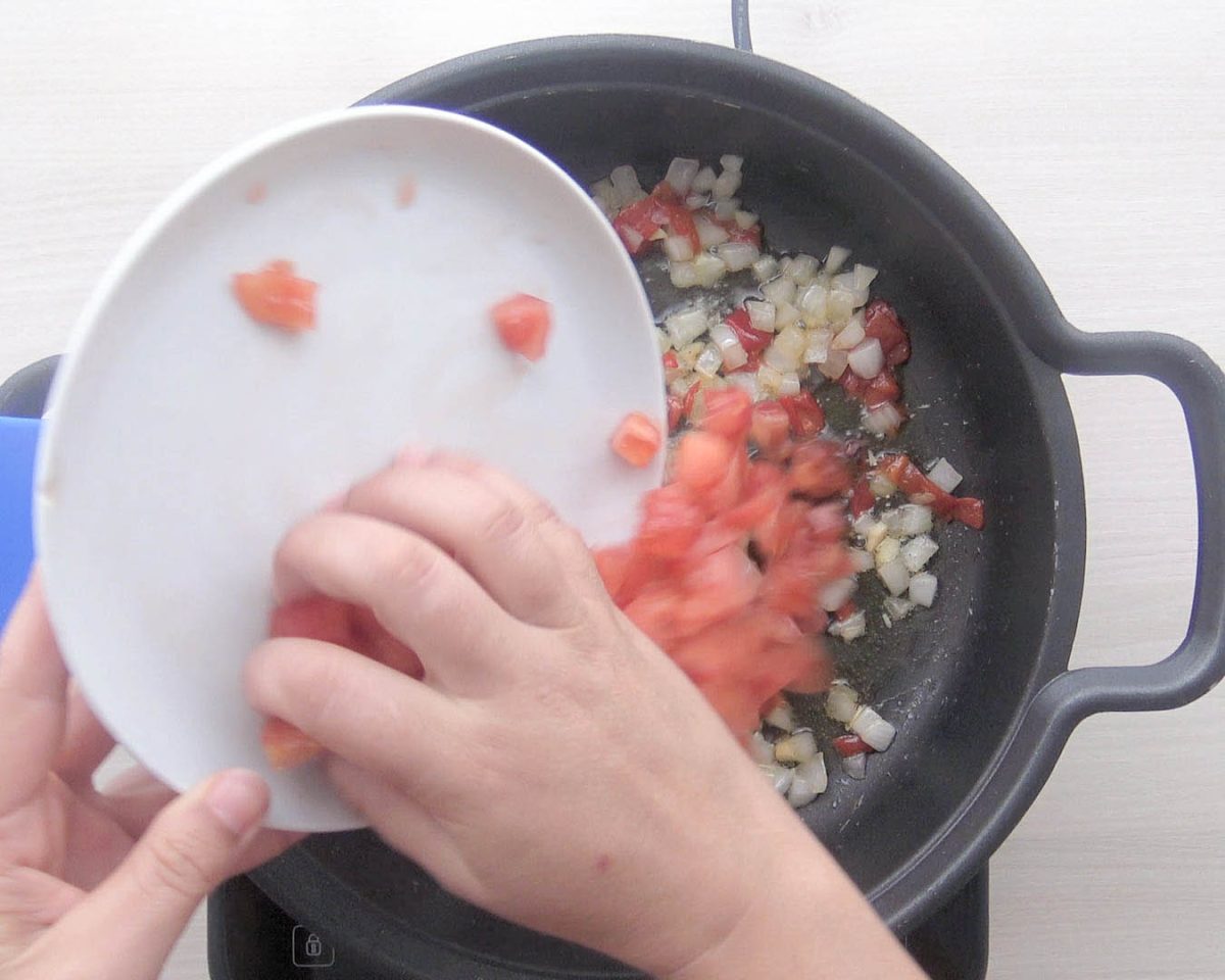 Cazuela de fideos con almejas paso 10