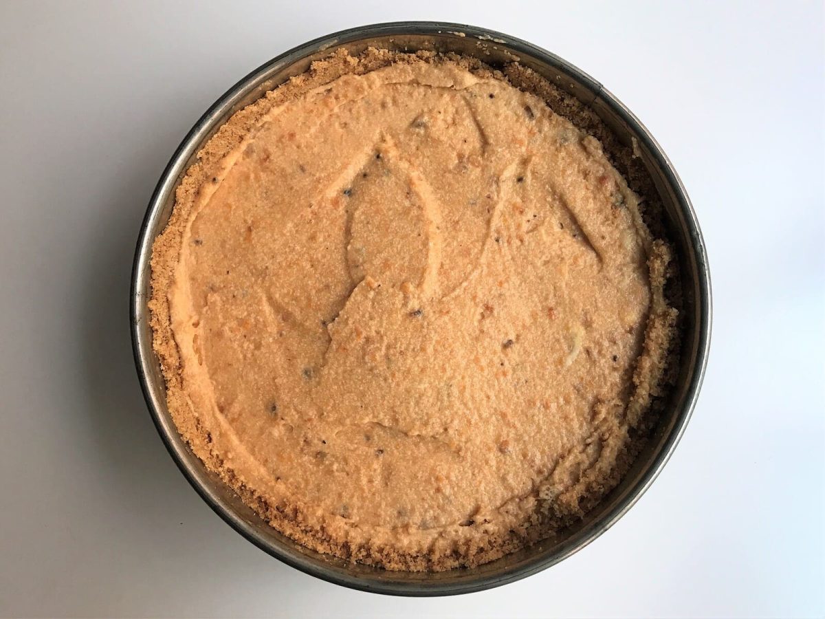 cheesecake de boniato paso 12