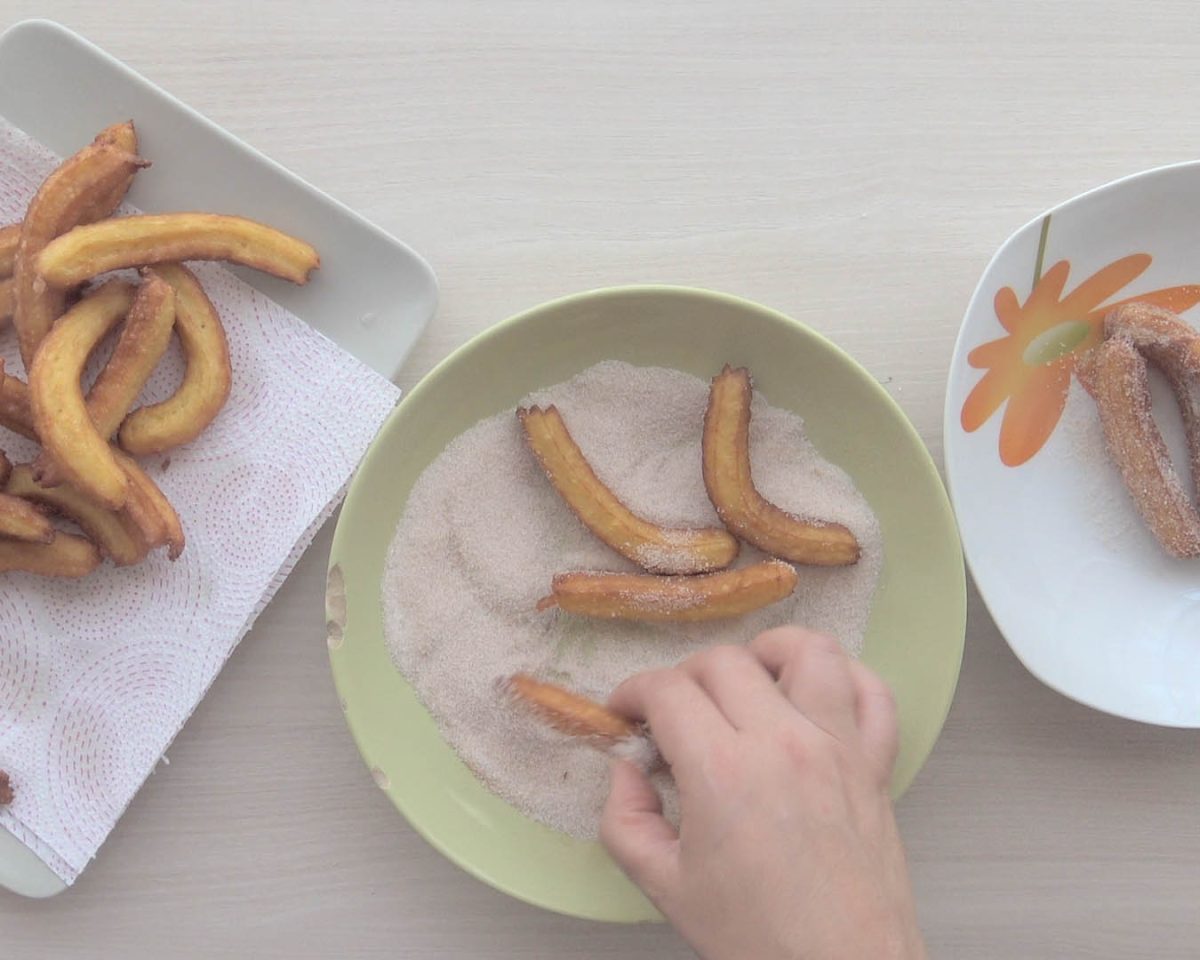 churros mexicanos paso 15