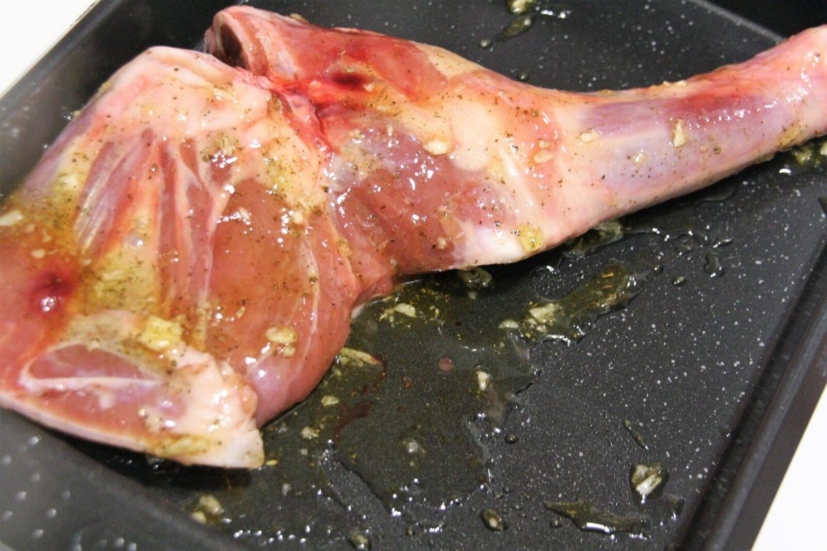 cordero asado a la miel paso 6