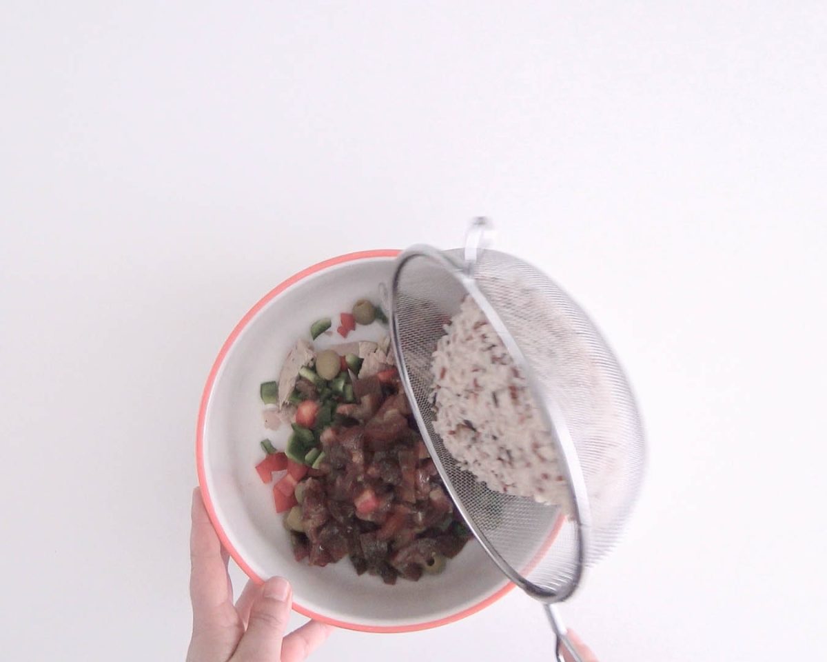 ensalada de arroz campera paso 13