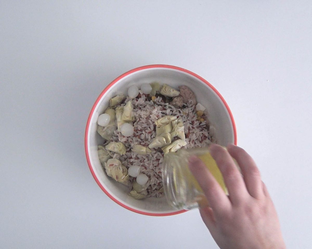ensalada de arroz paso 11