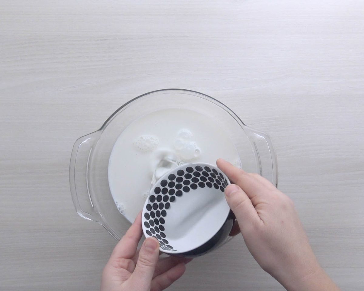 filloas de leche paso 2