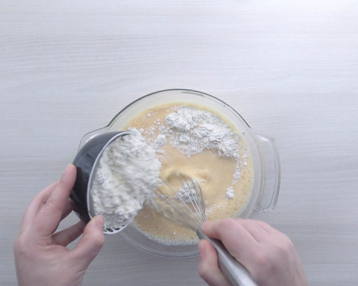filloas de leche paso 5