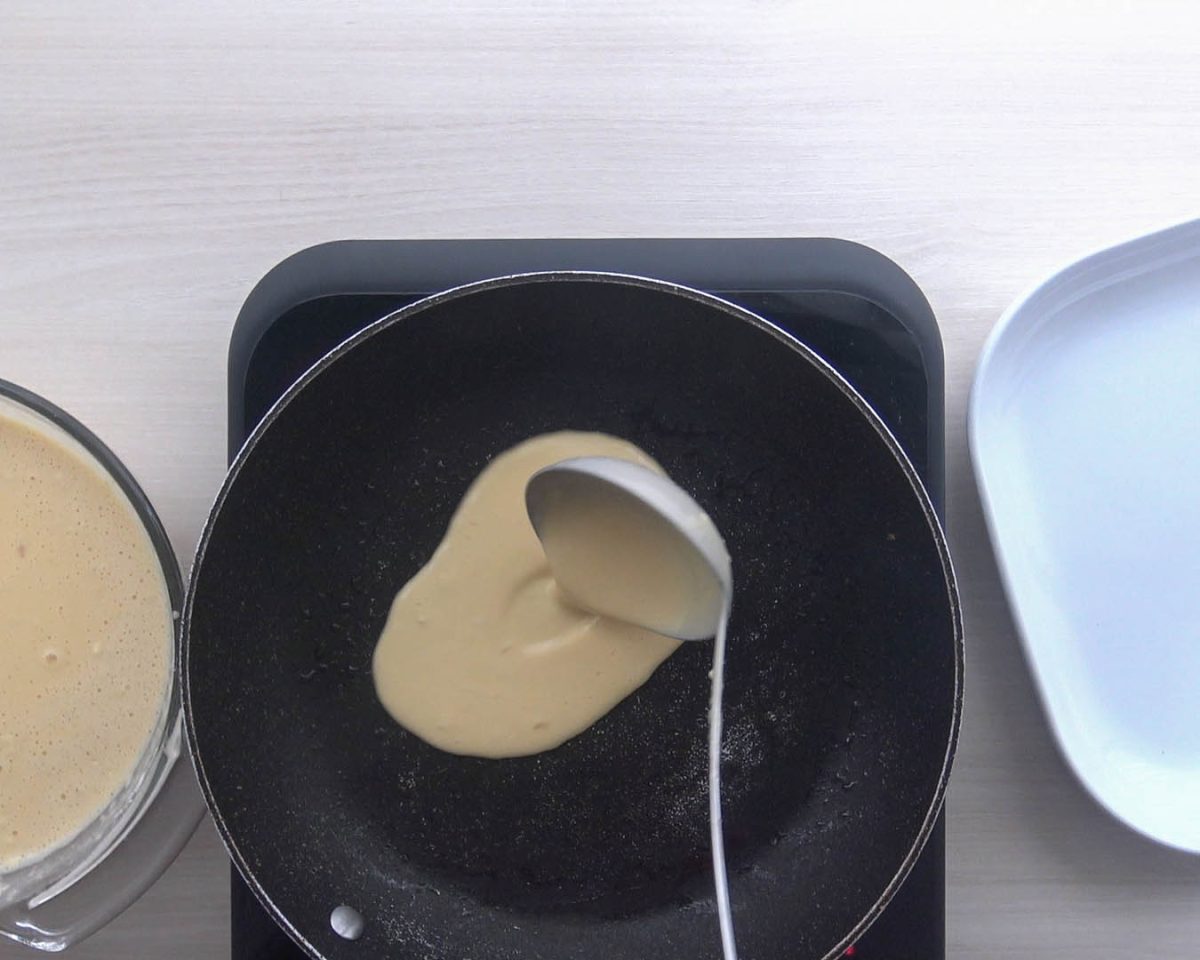 filloas de leche paso 6