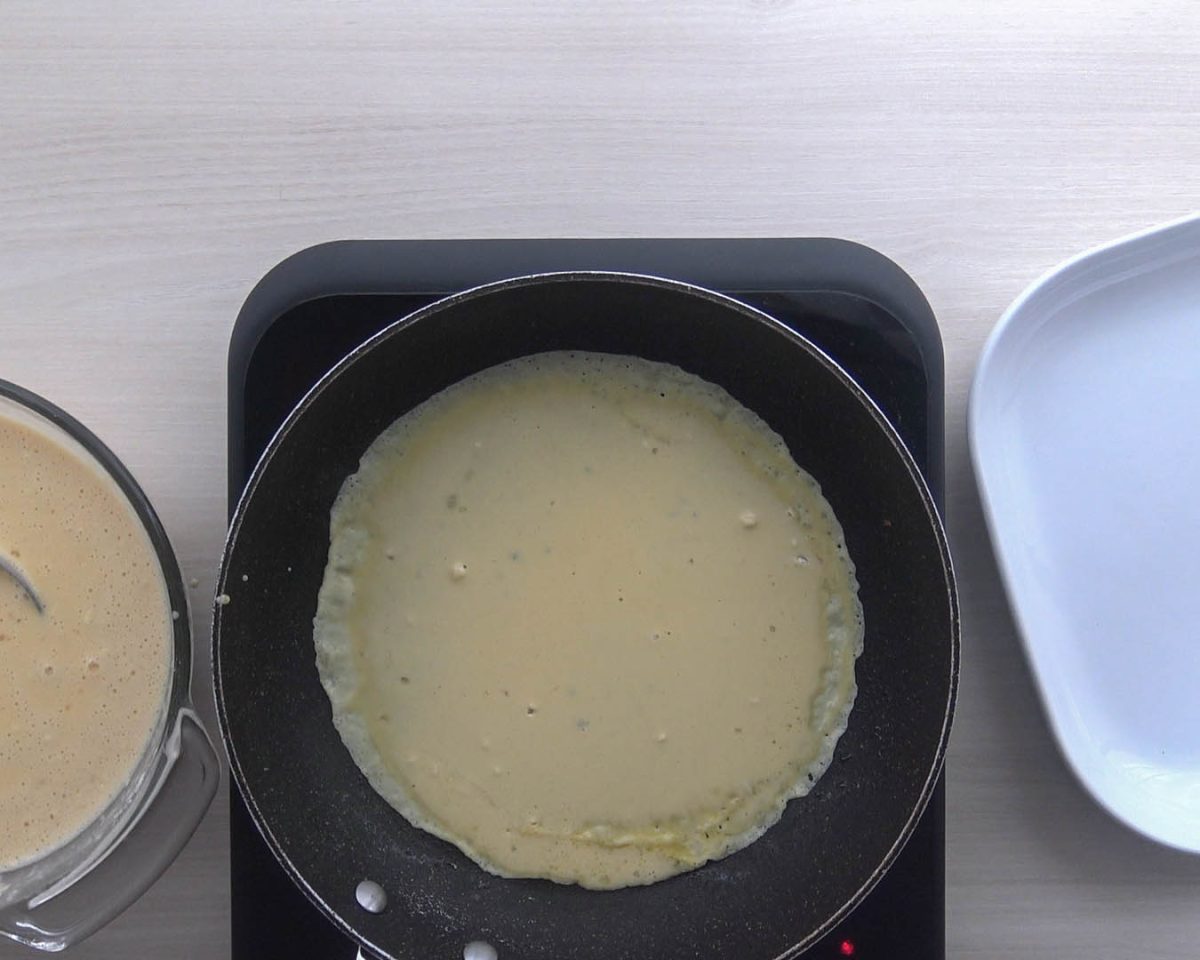 filloas de leche paso 7