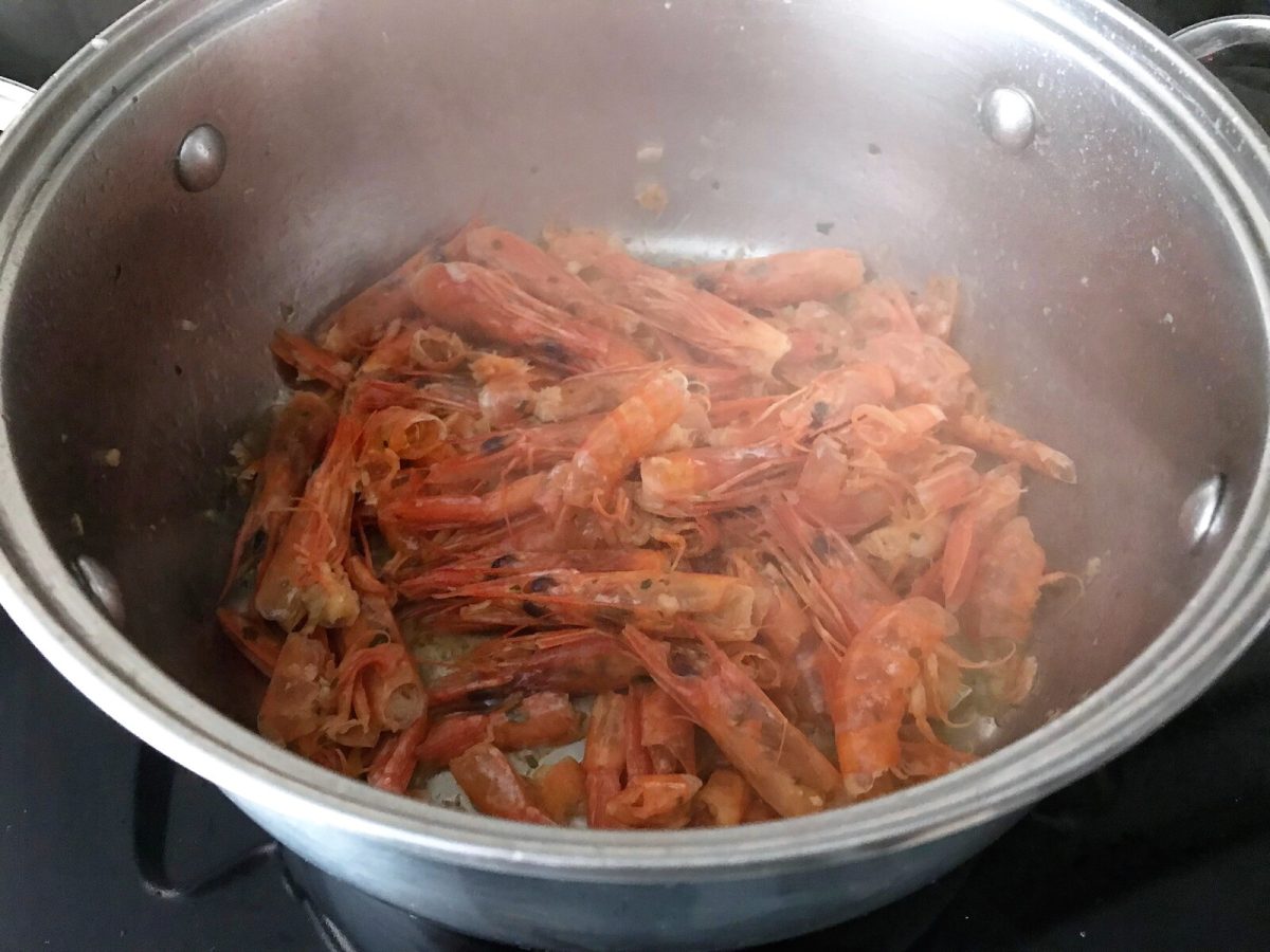 fumet o caldo de pescado paso 3