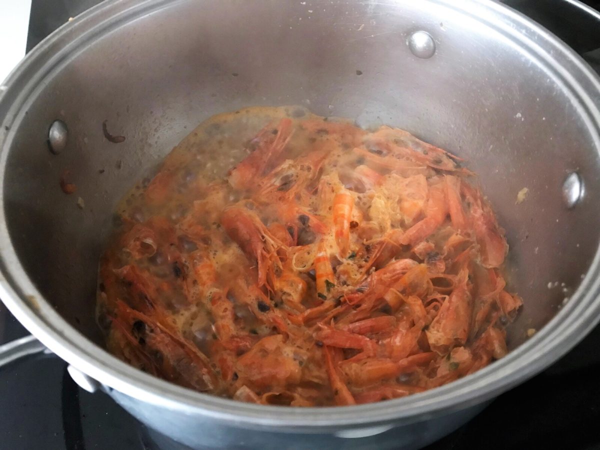 fumet o caldo de pescado paso 4