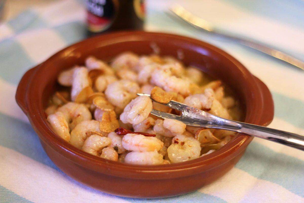 gambas al ajillo paso 8