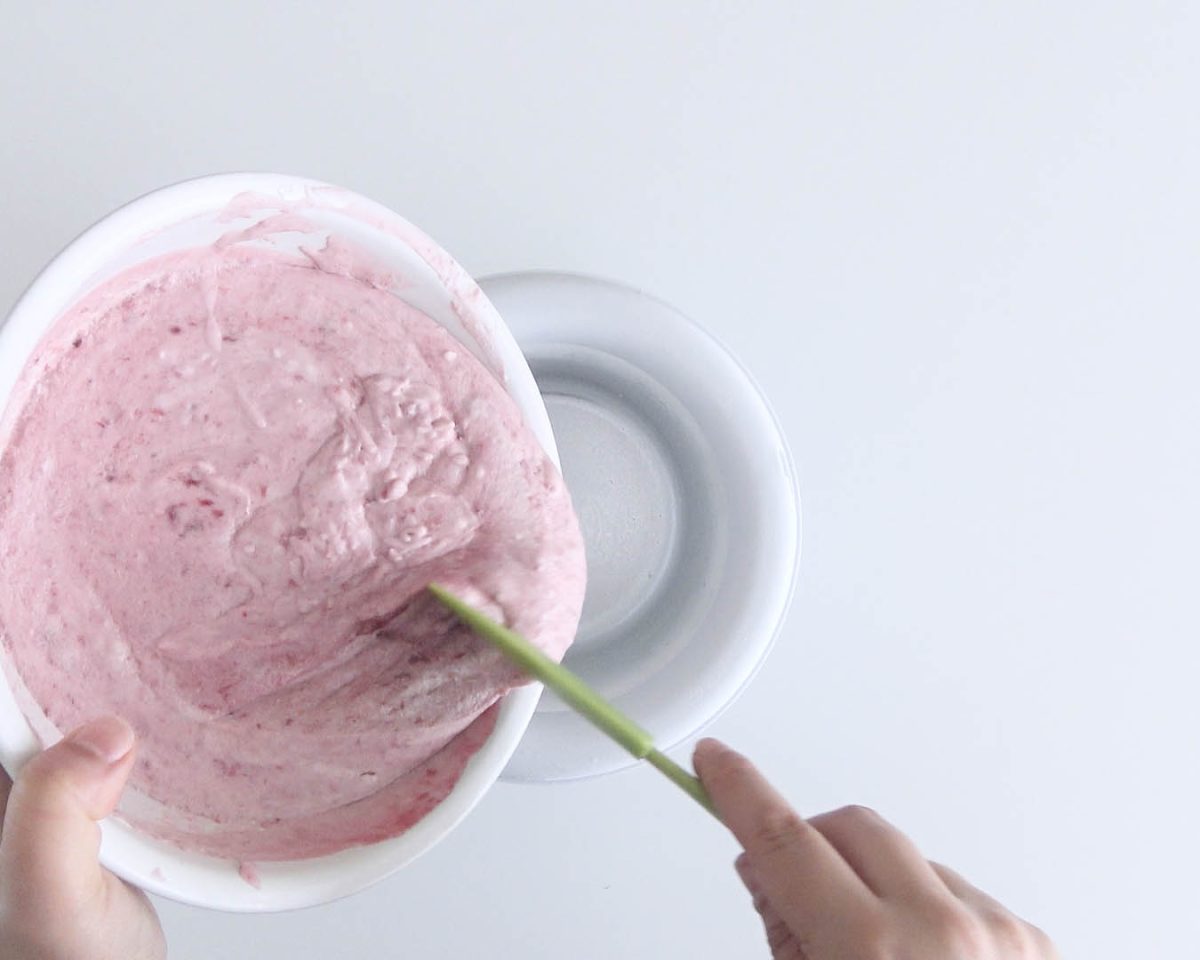 helado de cerezas picotas paso 14